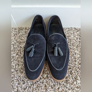 ASOS Blue, Suede Loafers, Size: Men's 9